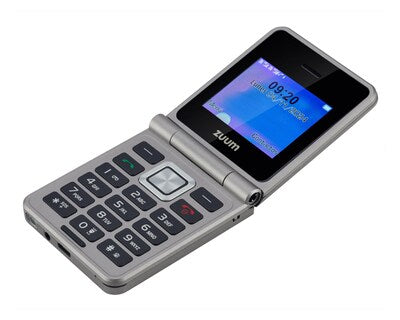 Celular Zuum Liberado Soul 128 MB Gris