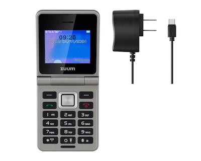 Celular Zuum Liberado Soul 128 MB Gris