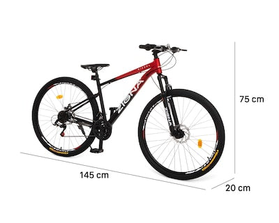 Bicicleta de Montaña Zigna Nickel 29" Roja
