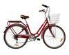 Bicicleta Urbana Getgo Cinnamon 26 Guinda