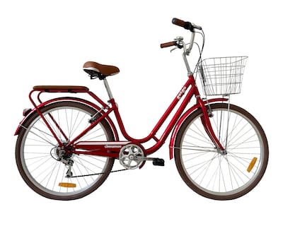 Bicicleta Urbana Getgo Cinnamon 26 Guinda