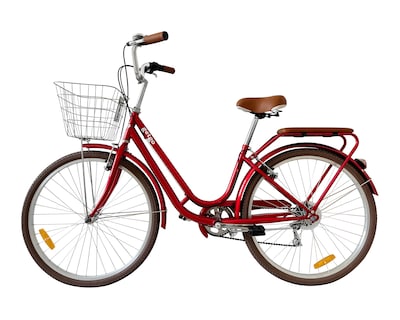 Bicicleta Urbana Getgo Cinnamon 26 Guinda