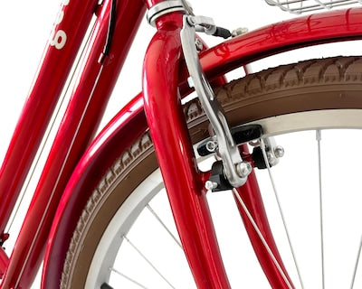Bicicleta Urbana Getgo Cinnamon 26 Guinda